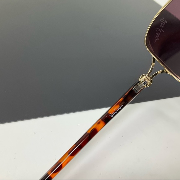 Lilly Pulitzer key west gold pink polarized sunglasses main image 7